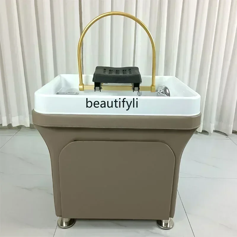 Mobile Shampoo Basin Beauty Salon Ear Cleaning Hair Care Center Health Water Circulation Head Treatment Fumigation Spa Machine