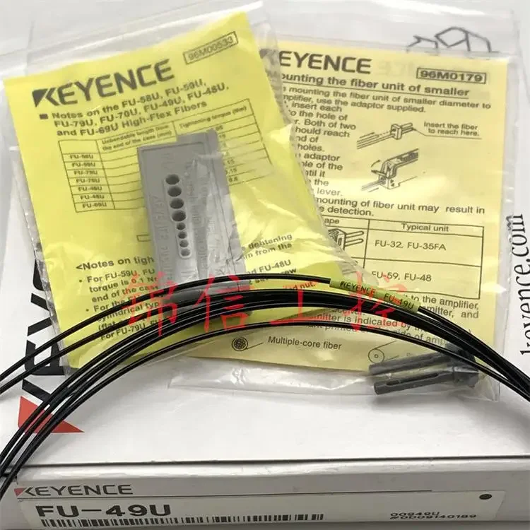 New KEYENCE/KEYENCE FU-49U High-precision Induction Fiber Optic Sensor In Stock