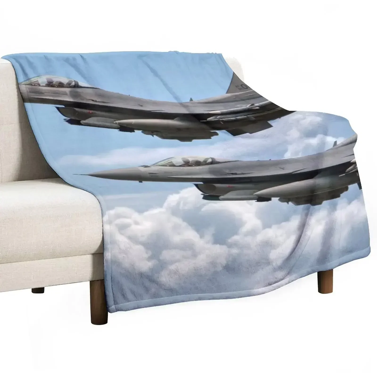 

F16 Fighting Falcon Warhawks Throw Blanket Decorative Beds manga Sofas for winter Blankets