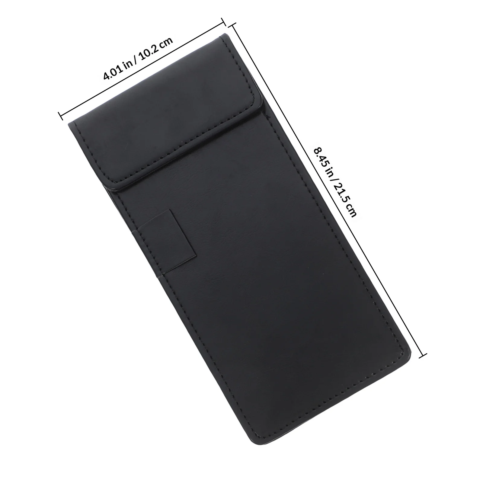 Mini Clipboard For Receipts Artificial Writing Board With Pen Holder Portable Flat Clip For Office Restaurant Server