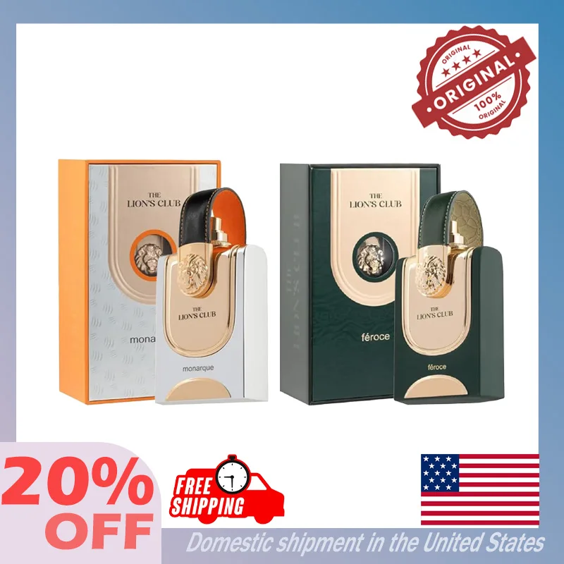 100 مللي Armaf YAOZAO The Lion's Club Monarque The Lion's Club Feroce Eau De Parfum كولونيا عطر نسائي عربي للرجال