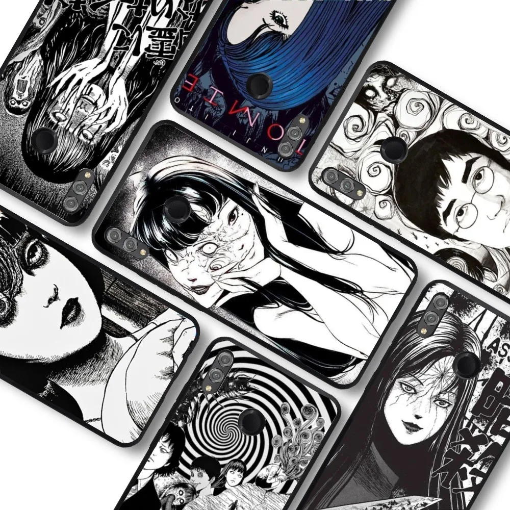 Junji Ito comics Phone Case For Huawei Honor 10 lite 9 20 7A 9X 30 50 60 70 pro plus Soft Silicone Cover