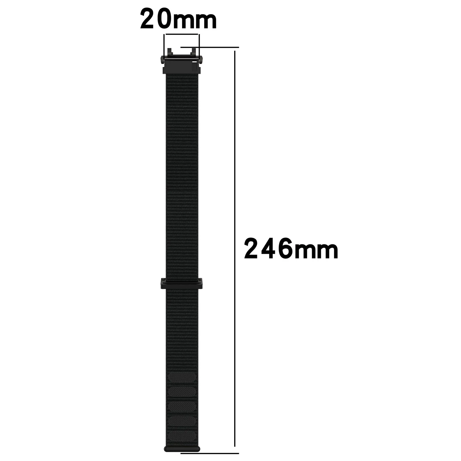 Correa para Huami Amazfit T-Rex2 de 48mm, Correa elástica de nailon para pulsera Huami Amazfit Series, accesorios para reloj de T-Rex2