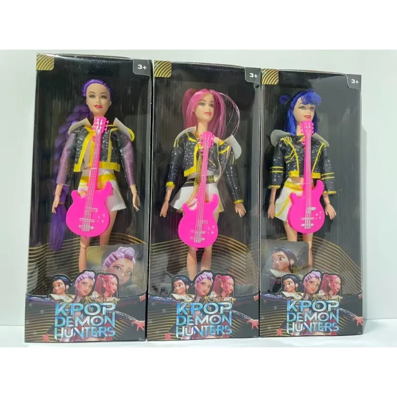 Nouveau jouet poupée chaude Kpop chasseurs de démons figurines d'action personnages avec Rumi Mira Zoey joli design de mode sur scène pour enfants cadeaux