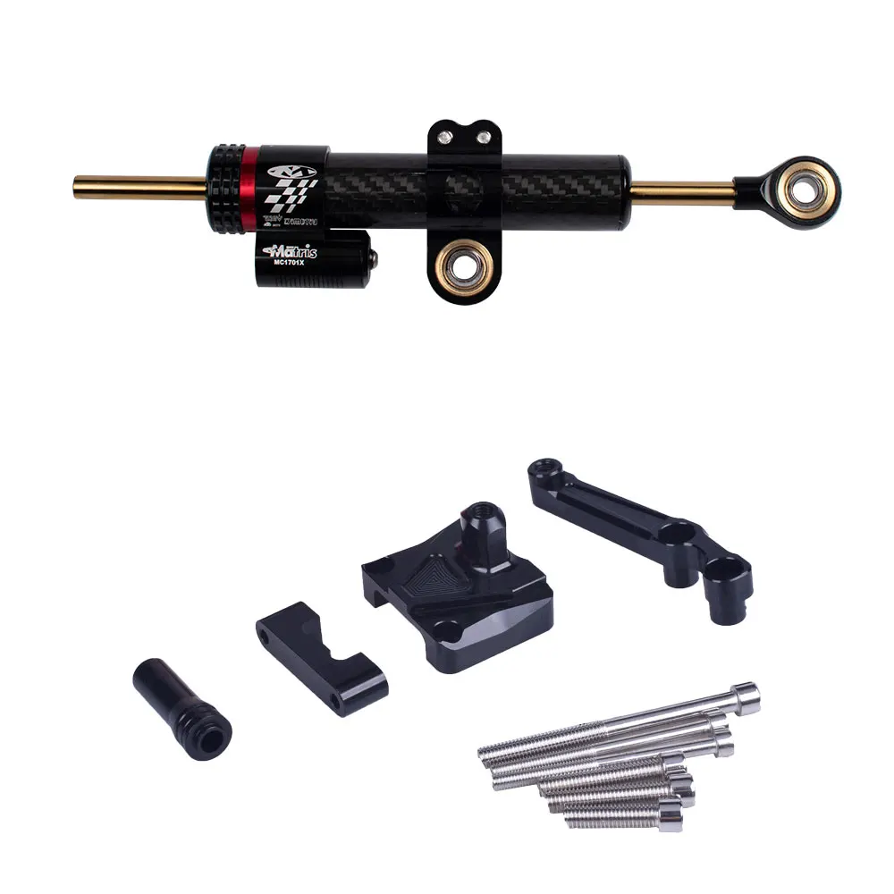 สําหรับ KAWASAKI NINJA250R NINJA 250R EX250 EX 250 2008 2009 2010 2011 2012 รถจักรยานยนต์ STEERING Damper Stabilizer & Bracket
