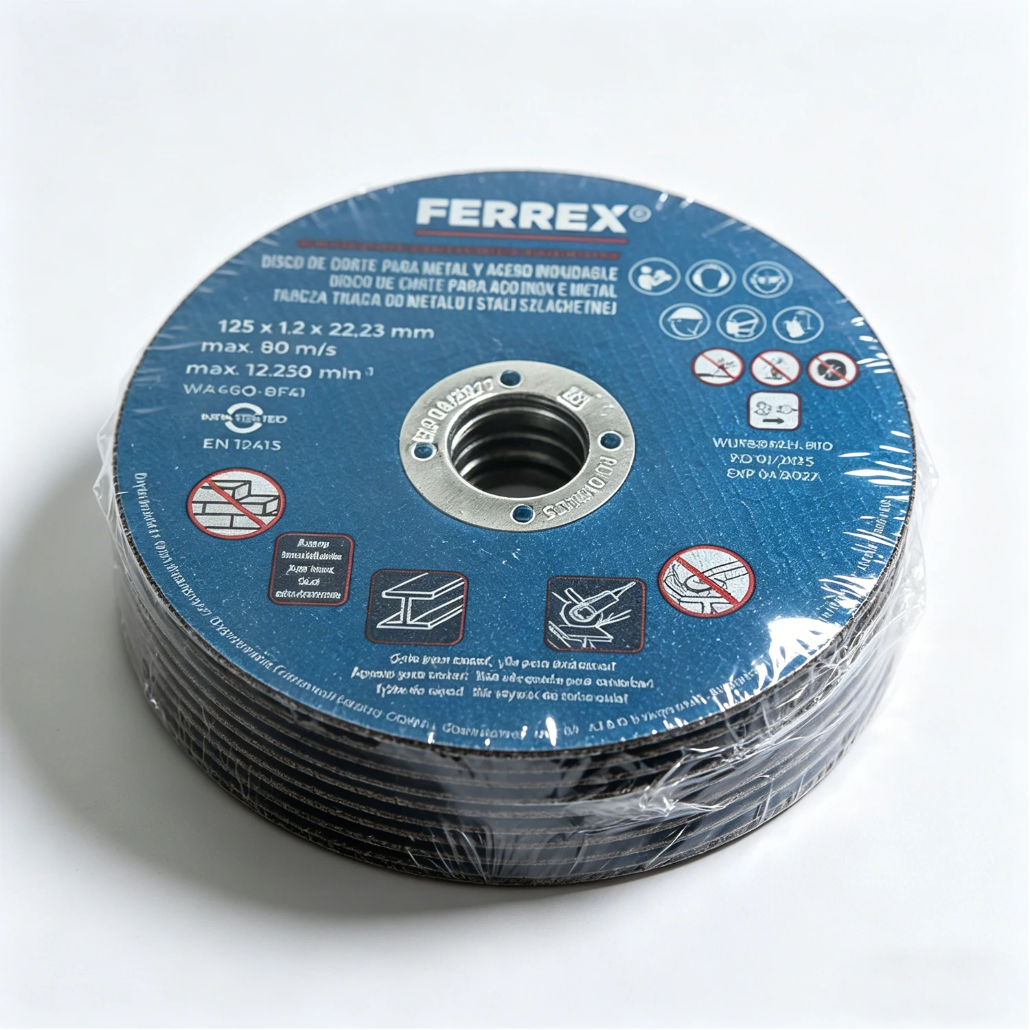 5' Truncated Grinding Wheel (5' X 0.045' X 7/8') – Durable Metal & Stainless Steel Cutting Wheel for Fast, Efficient Performance