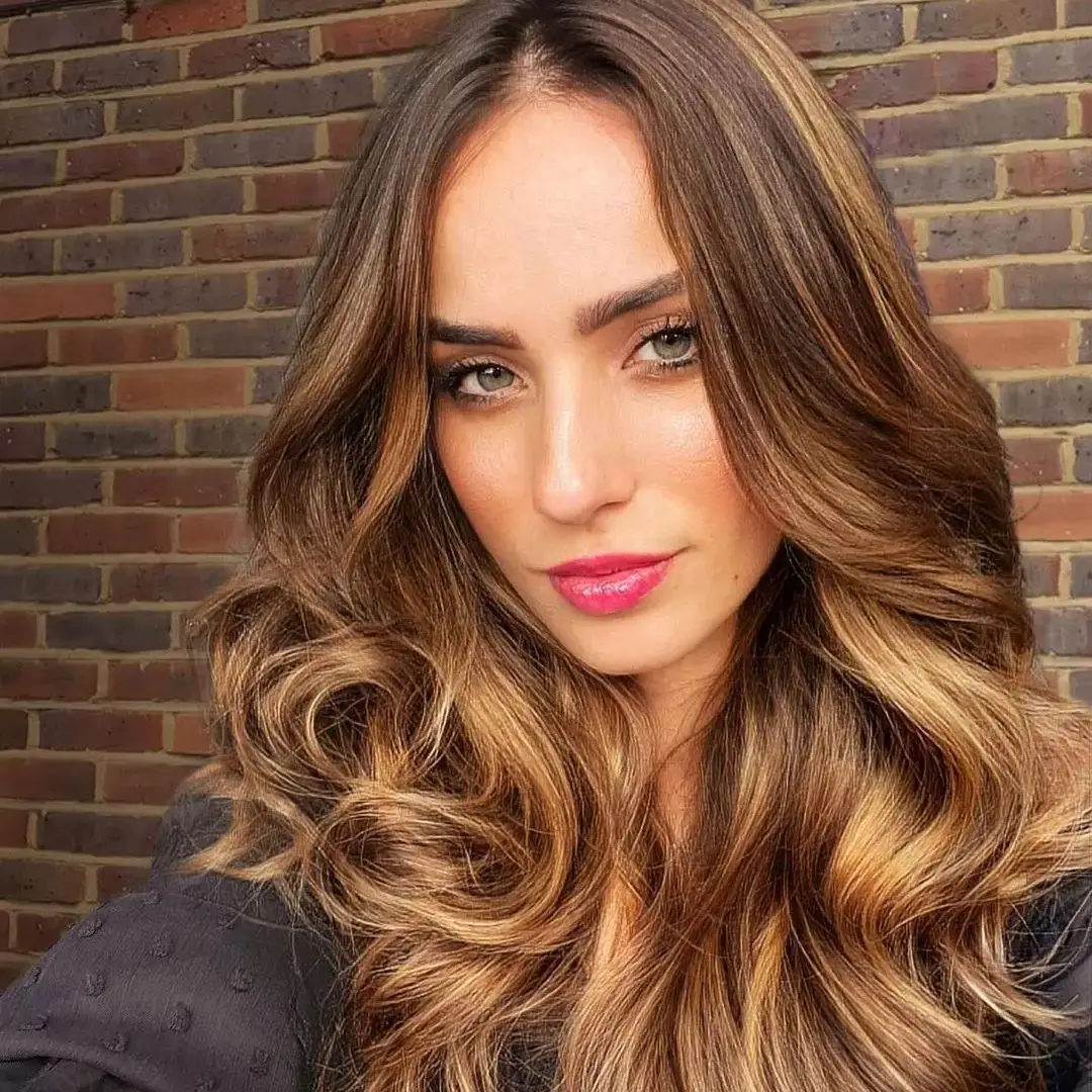 

Auburn Brown Wigs Highlight Brown Blonde Mixed Human Hair 13x4 Lace Front Wig Synthetic Fiber Body Wave Hair for Women Wear&Go