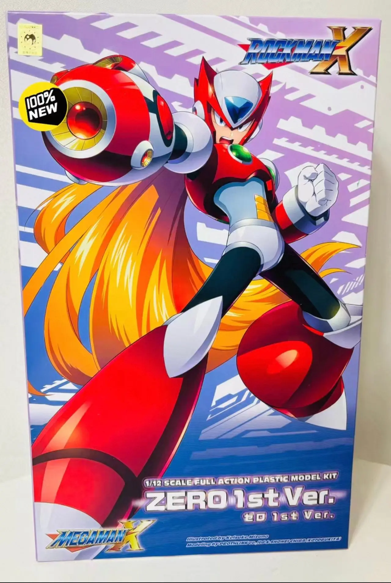 

Kotobukiya Original Rockman X Zero 1st Ver. Anime Figure Action Figure Collection Series Garage Kit Model Decoration