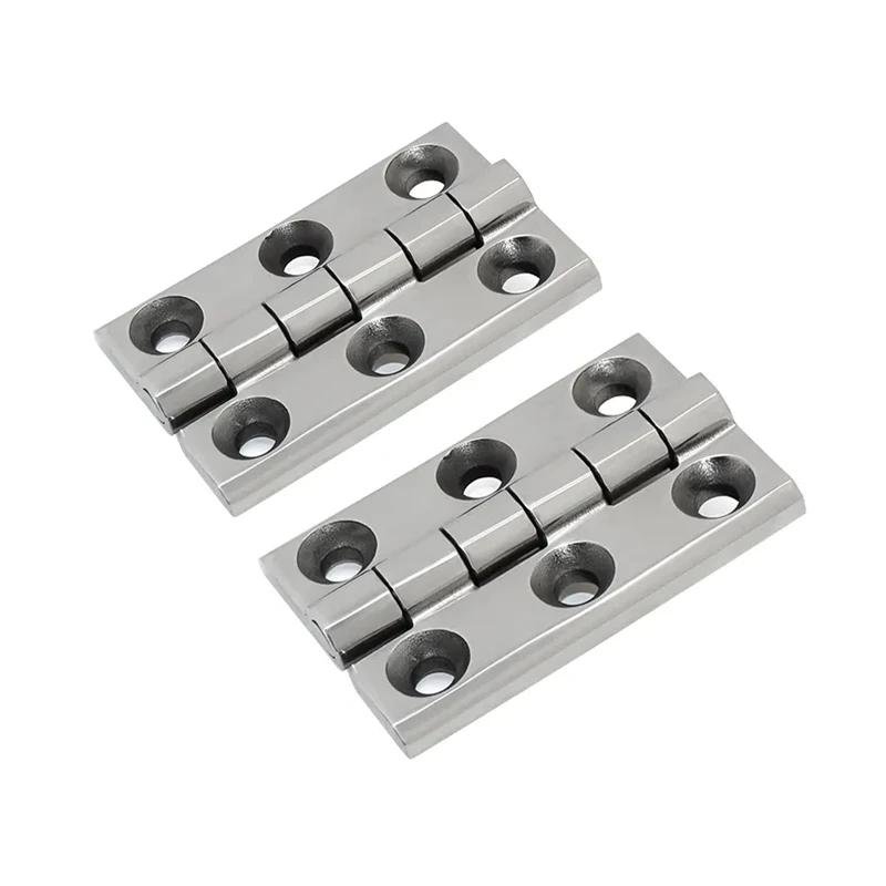 

Stainless Steel Industrial Heavy Hinge CL226-5 Hinge 90*59 Thickened Switchboard Hinge Six Knots Cabinet Door Hinges