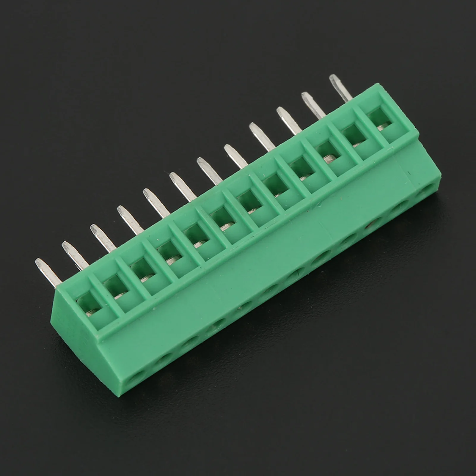Screw Terminal Block Connector /set 12 Pin 2.54mm Pitch Green PCB  Screw Terminal Block Connector