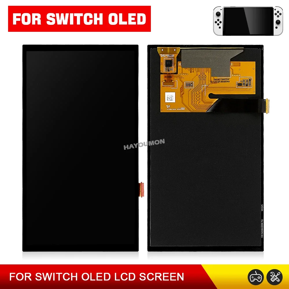 1PCS Replacement for Switch OLED LCD Screen Display for Switch OLED Gaming Console Assembly