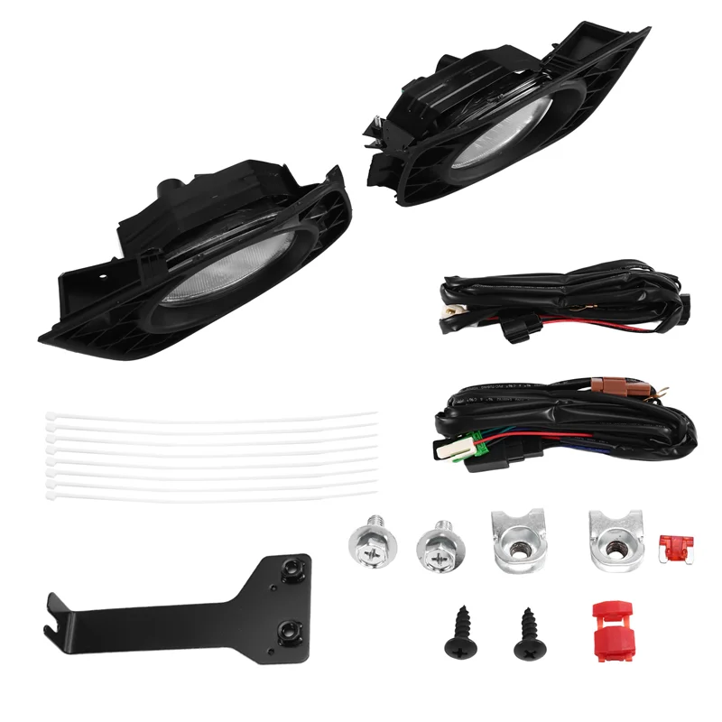 

A02Q-Fog Lamp Assembly With Bulb 1 Set Car Front Bumper Fog Light For Honda Odyssey 2008 2009 2010