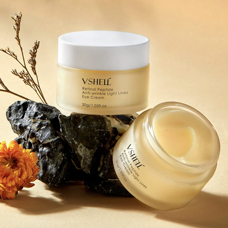 Zhibei Retinol Polypeptide Anti-Wrinkle and Anti-wrinkle Eye Cream, Anti-wrinkle, Firming, Eye bags, dark circles and fat granul