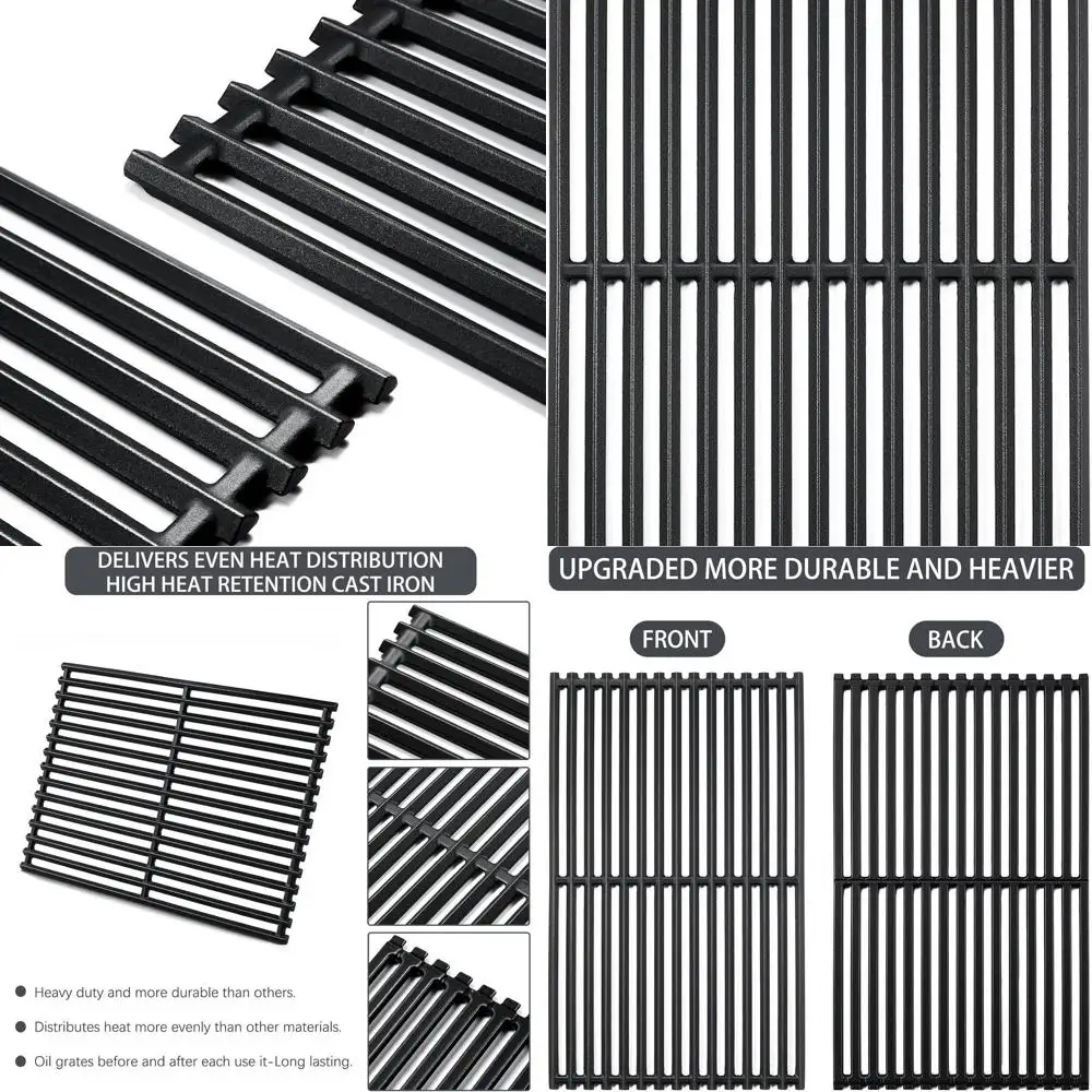 

Blackstone 36 4-Burner Cast Iron Griddle Replacement Cooking Grate Set