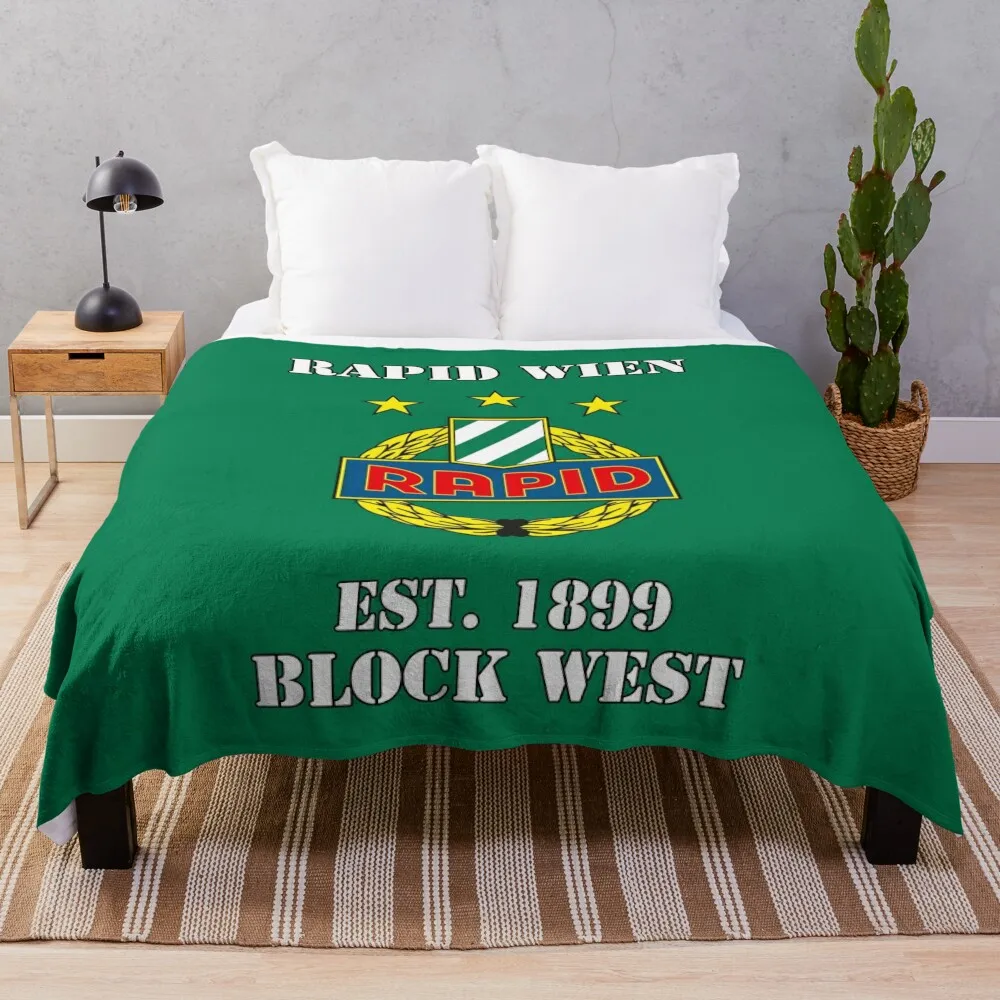 

RAPID WIEN FOOTBALL CLUB Throw Blanket heavy to sleep Warm Blankets