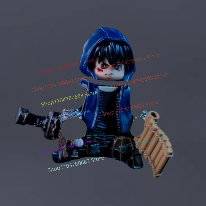 

Конструктор MOC: Мини-фигурки аниме-персонажей в броне, аксессуары, коллекционные украшения, игрушки, подарки на праздники, модели