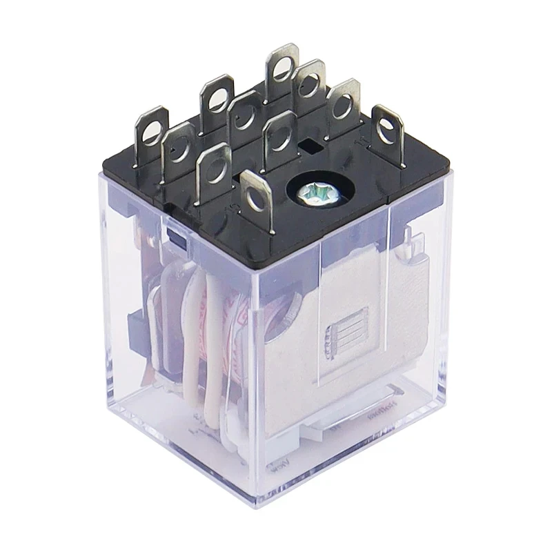 1 PCS HH63P LY3 LY3NJ JQX-13F relay 220v 24v 12v 12 volt AC/DC 10A 11PIN silver contact Electromagnetic coil Micro Mini Relay