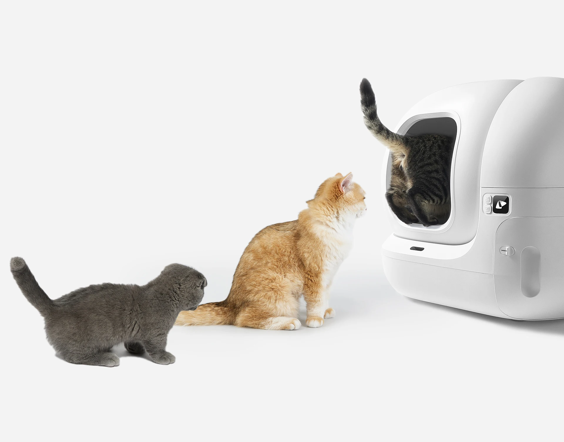 Automatic Self-cleaning Litter Box Smart Self Cleaning Cat Toilet For Multiple Large Cats Global Version PETKIT PURA MAX-2