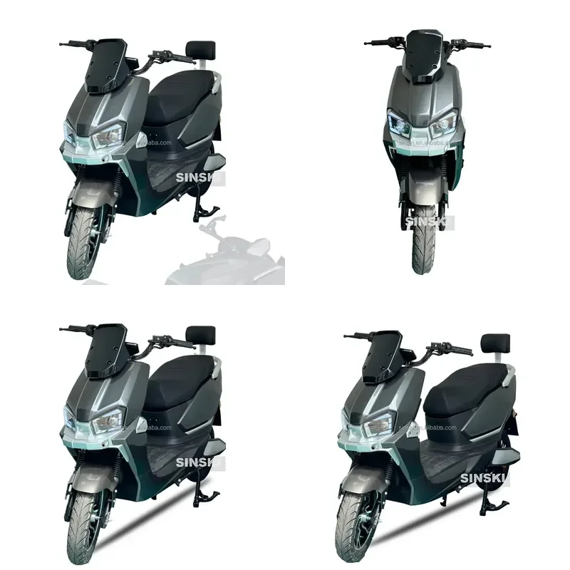 Electric Touring Motorcycle 40 - 60km/h electric scooter china With Windshield motorcycle for adults