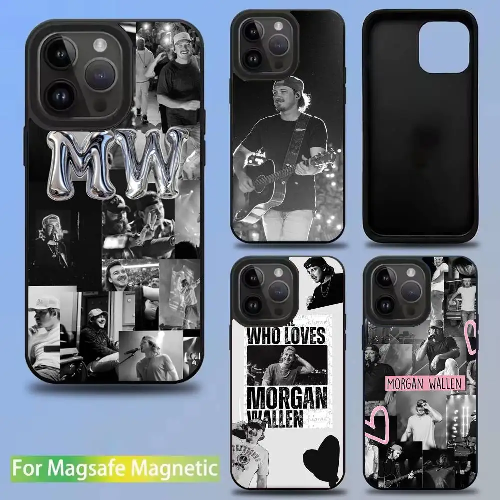 

Morgan W-Wallen Phone Case For iPhone 17,16,15,14,13,12,11,Pro,Max,Plus,Mini,SE New Magsafe Magnetic Wireless Charging