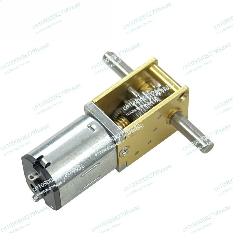 

Vertical 90 Degree N20 Worm Geared Motor DC 6V Dual-axis N20 All-metal Geared Motor,