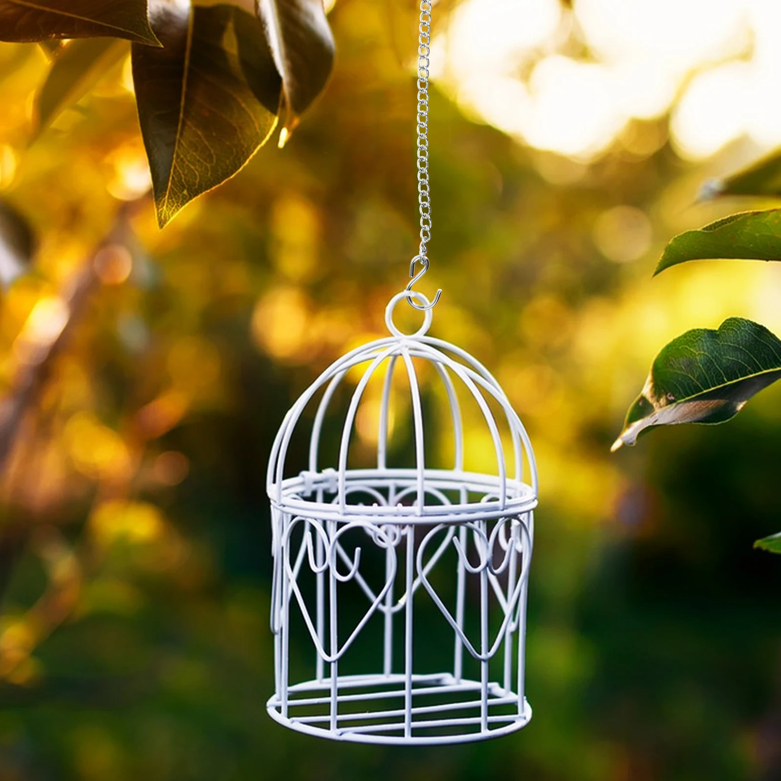 

10pcs Metal Hanging Chains With Hooks For Planters Bird Feeders Signs Chalkboards Lanterns Wind Chimes Decorative Indoor Outdoor