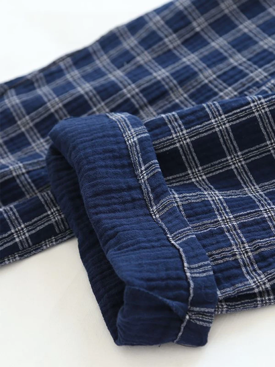 Spodnie od piżamy Męskie cienkie spodnie na wiosnę i jesień Plus Size Casual Loose Summer Single Pants Można nosić poza domem Spodnie — zdjęcie 5