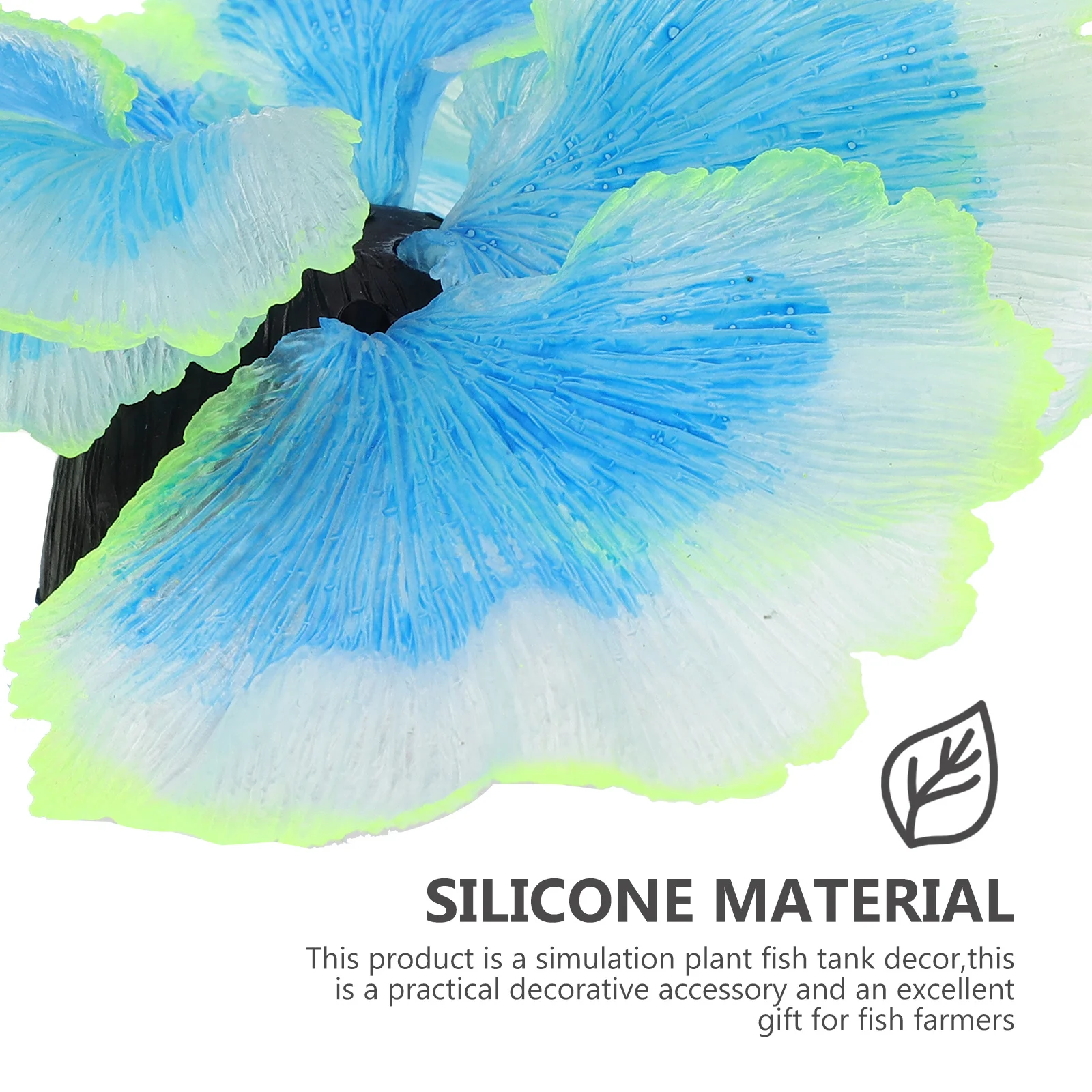 

Realistic Artificial Aquatic Plant Decor for Fish Tank Micro Landscape Simulation Water Grass Ornament Suitable Desktop