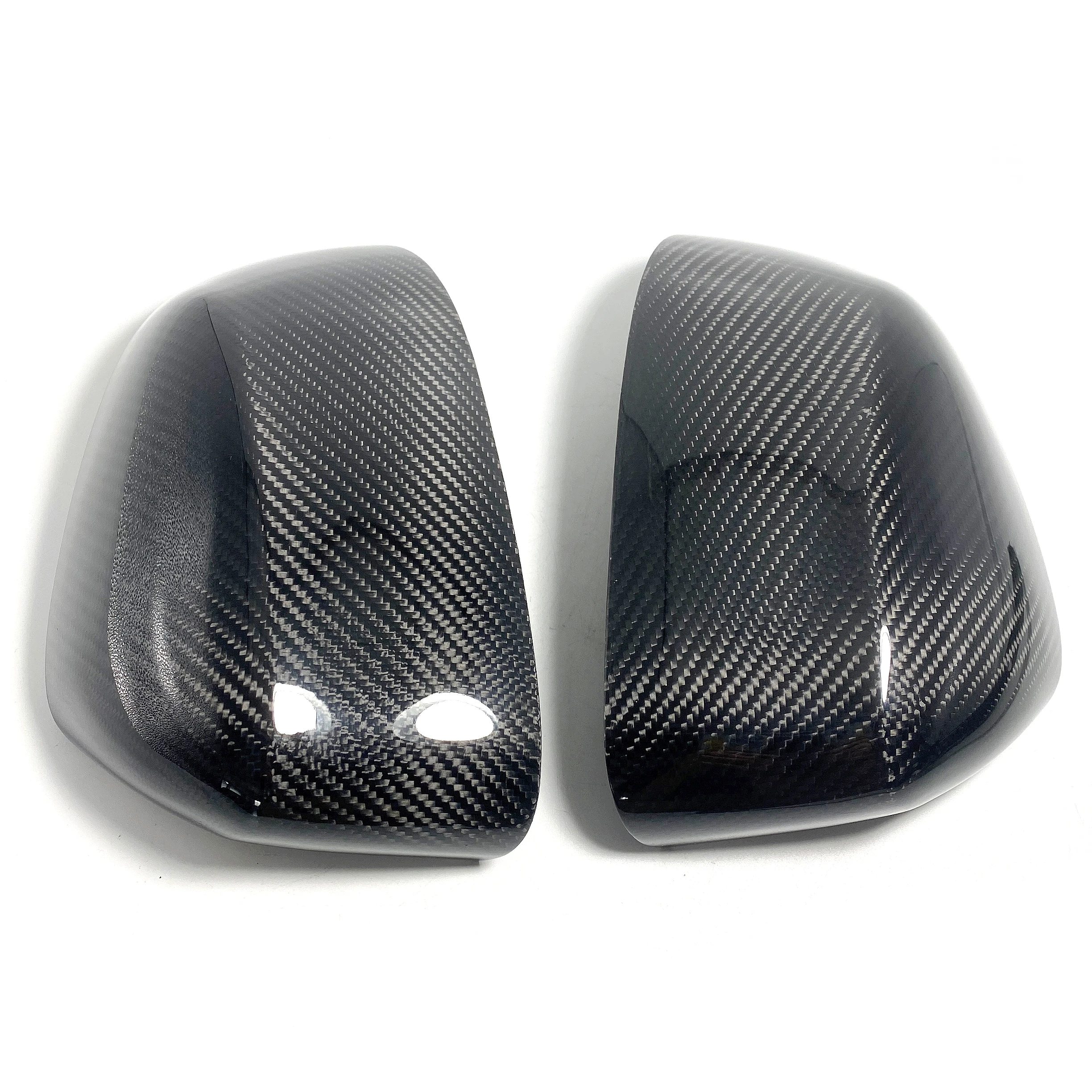2 Pcs Real Carbon Fiber Cover Add on  Mirror Covers Blind Spot Mirror Fit for BMW 2014-2018 F15 X5 & F16 X6 F26 X4 F25 X3