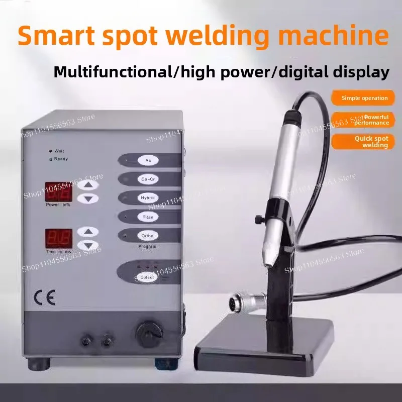 Portable automatic numerical control touch pulse argon arc spot welding machine - intelligent jewelry spot welding machine