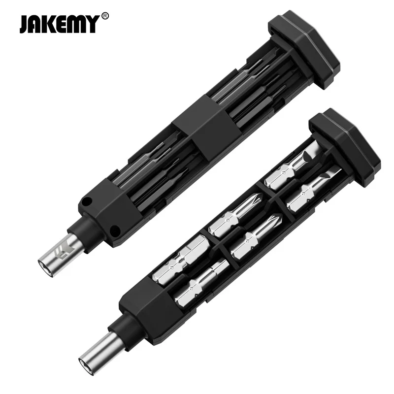 JAKEMY JM-8197 Набор отверток 16 в 1, многофункциональная отвертка для разборки сверла высокой твердости для ремонта мобильных телефонов