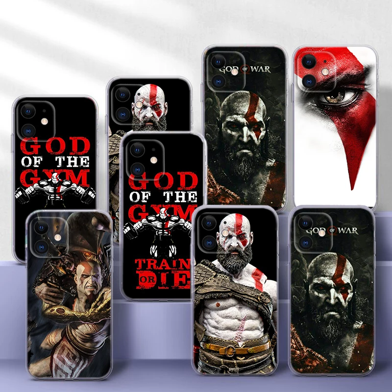 C24 Kratos God Of War 4 Soft Case for LG K71 K8 Plus K9 Lite Q510 K92 Q92 Stylo 6 7 V40 V50 V60 Velvet G9 X4 Q61 Q60