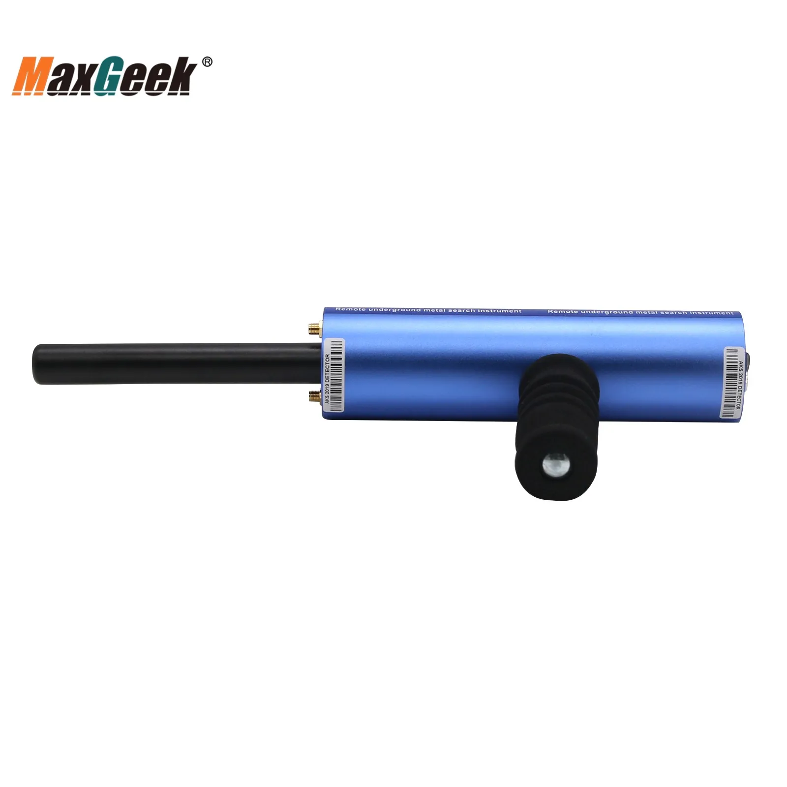 Maxgeek AKS Long Range Gold Detector Gold Metal Detector Bi-Antenna Silver Copper Hunter without Carry Case