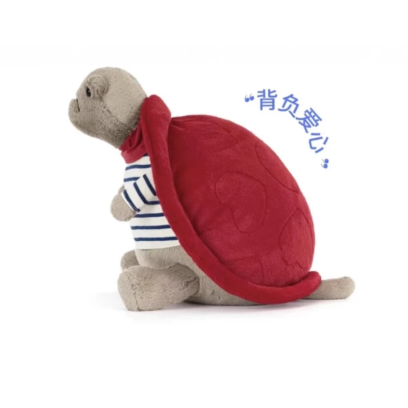 英国のティミーのかわいい布製人形、刺繍入り海の布団、女の子へのギフト、子供の誕生日プレゼント、高品質の柔らかいぬいぐるみ