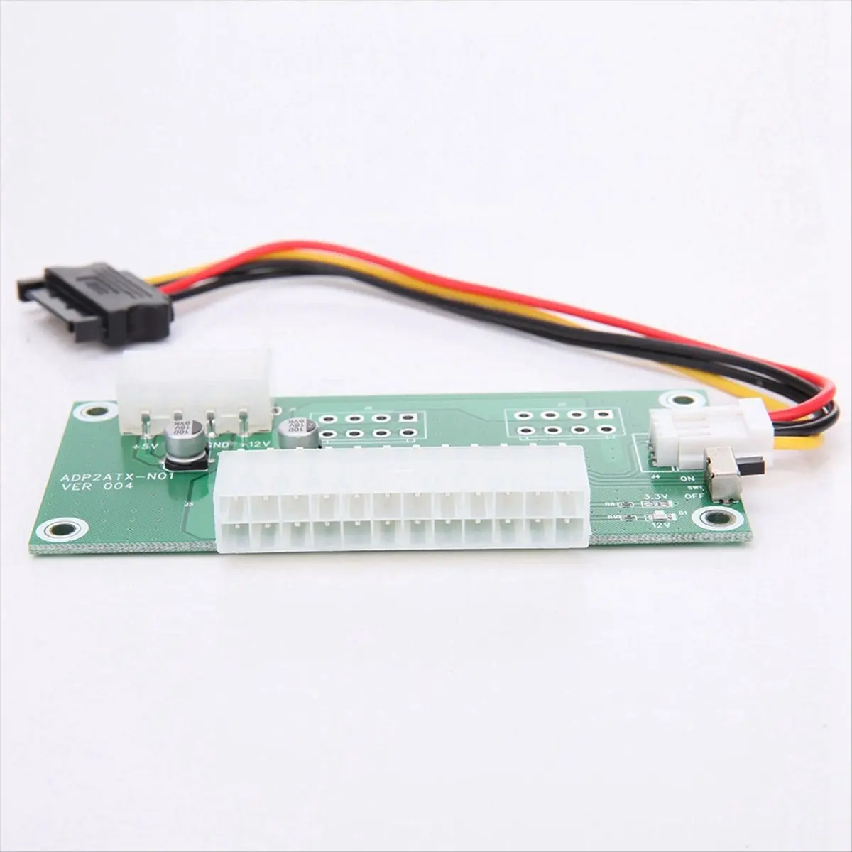 DT38 24PIN Power Board Graphics Card Power Switch Board Dual ATX Power Automatic Synchronization Adapter Card