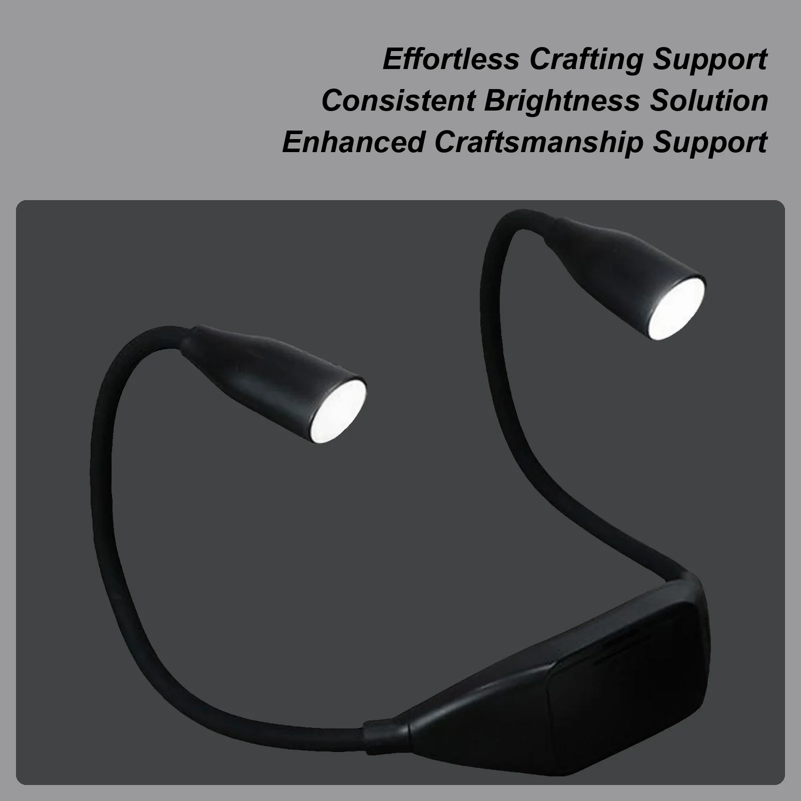 

Светильник для книг на шею, 3 цвета, 9 яркости, с регулируемой яркостью, светильник на шею для вязания, вязания крючком, рукоделия, шитья, чтения