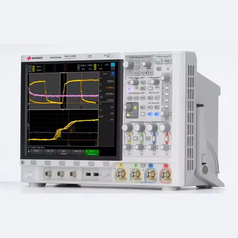 Keysight Bandwidth of 1 GHz 4 analog channels 16 digital channels MSOX4104A mixed-signal oscilloscope