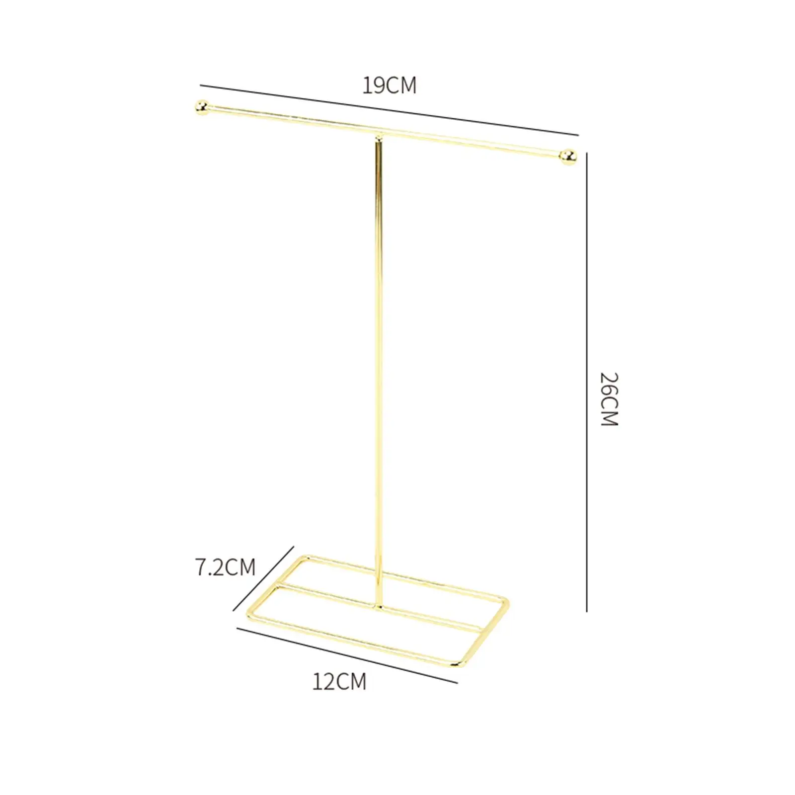 Jewelry Stand Tabletop Multifunction Necklace Holder Jewelry Organizer for Necklace Bangle Watch Pendants Bracelet Earrings