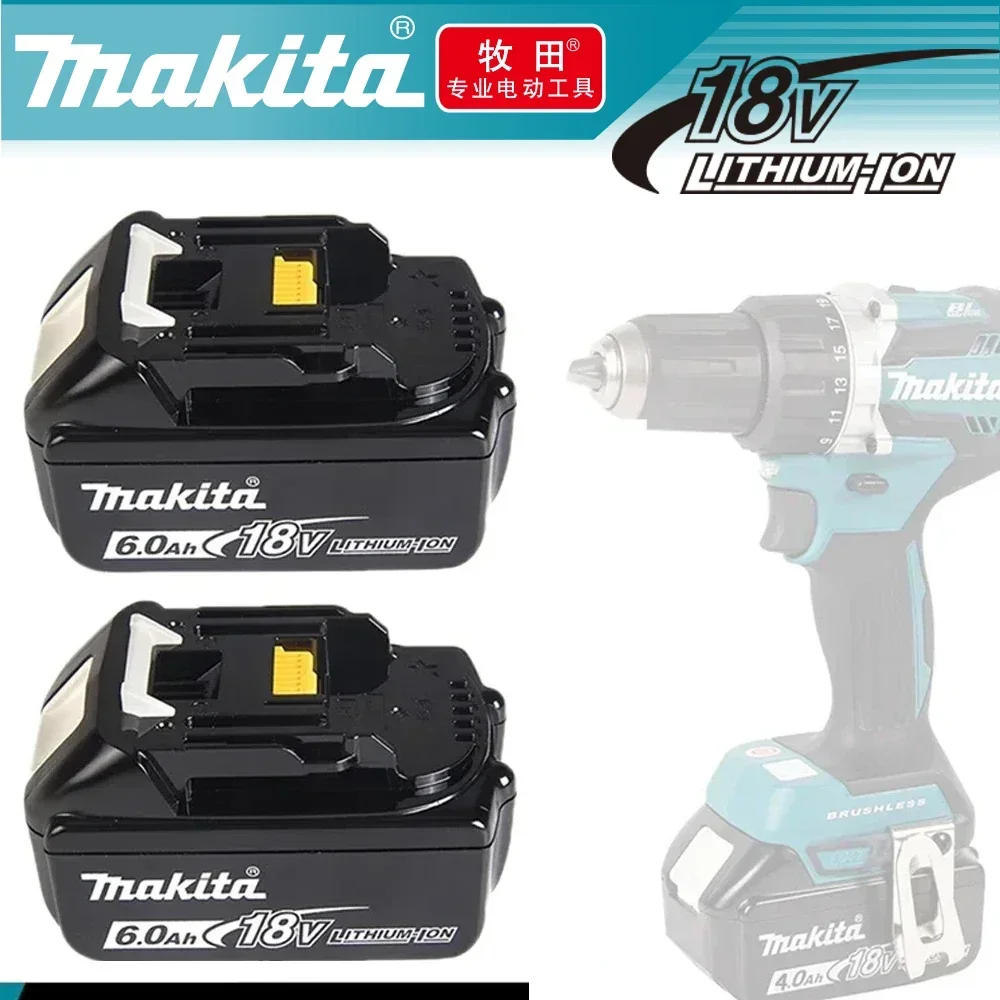 

Makita original 18V rechargeable battery, 6Ah/5Ah/3Ah, suitable for Makita 18V tool battery