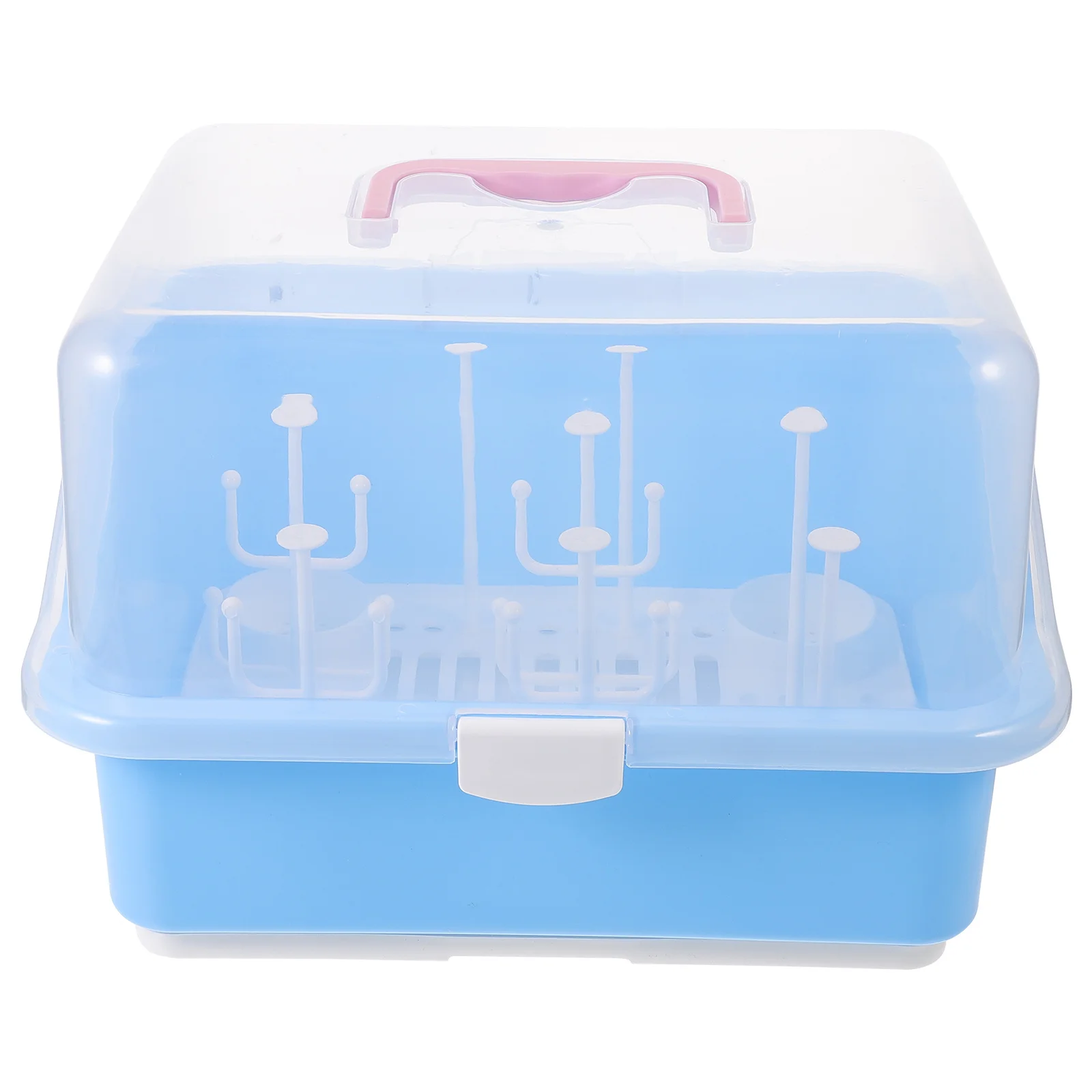 

Premium Baby Bottle Storage Box With In 1 Drying Rack Organizer Durable Pp Material Dustproof Insect Resistant For
