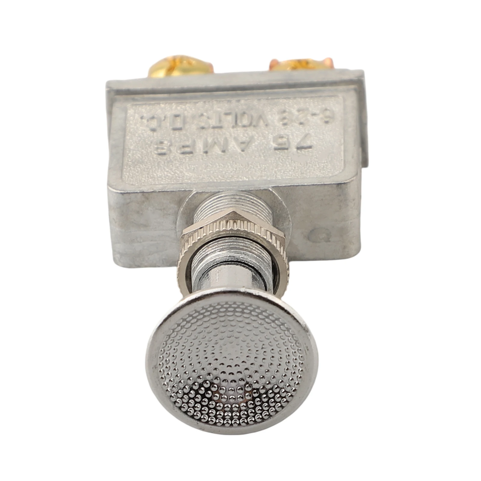 Sturdy Heavy Duty Push Pull Switch Rated at 75 Amps Perfect For Controlling Power in Various Vehicles and Equipment