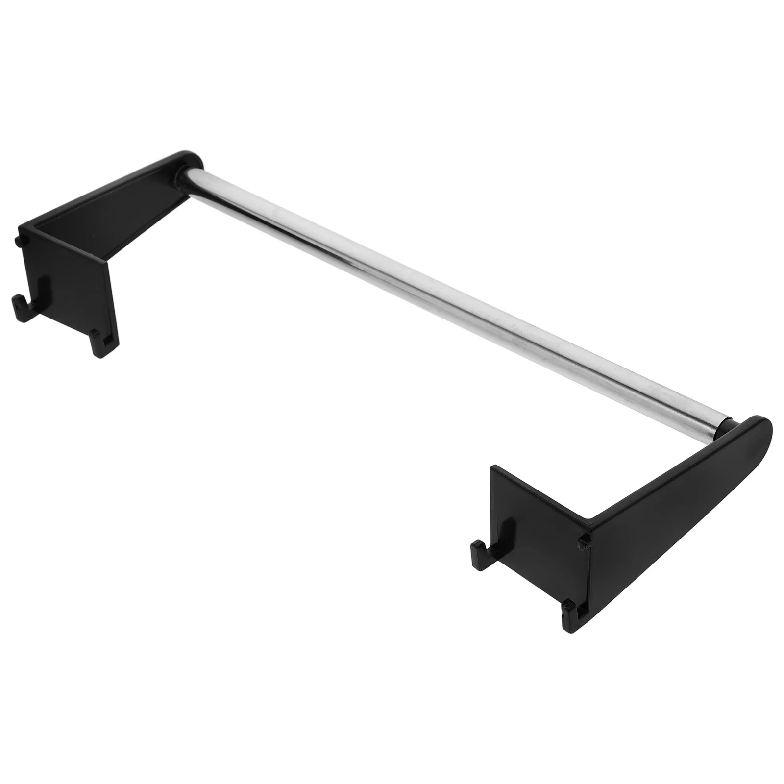 

Pegboard Towel Rack ABS Stainless Steel Practical Design Easy Installation Paper Towel Holder Craft Room Wall Organizer