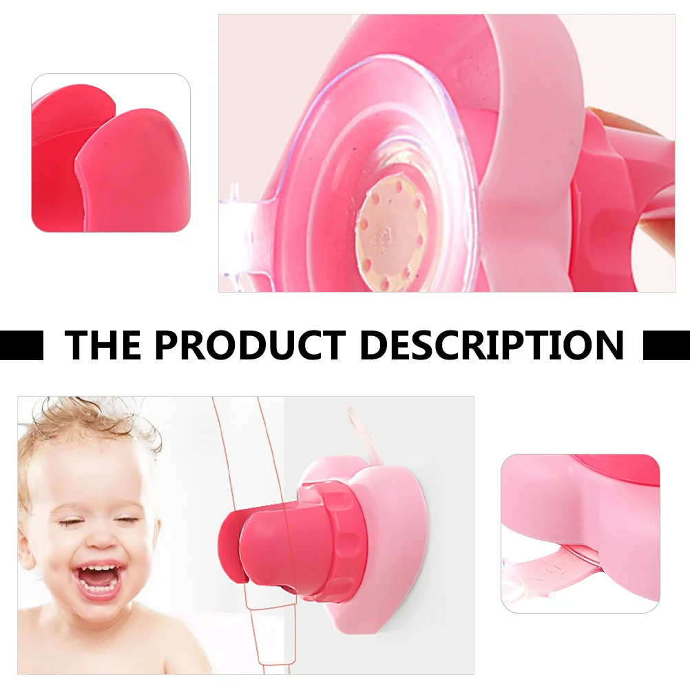 

1pc Adjustable Shower Head Brackets Suction Cup Mount For Bathroom Kids Tub No Punch Installation Reusable Holder For Standard