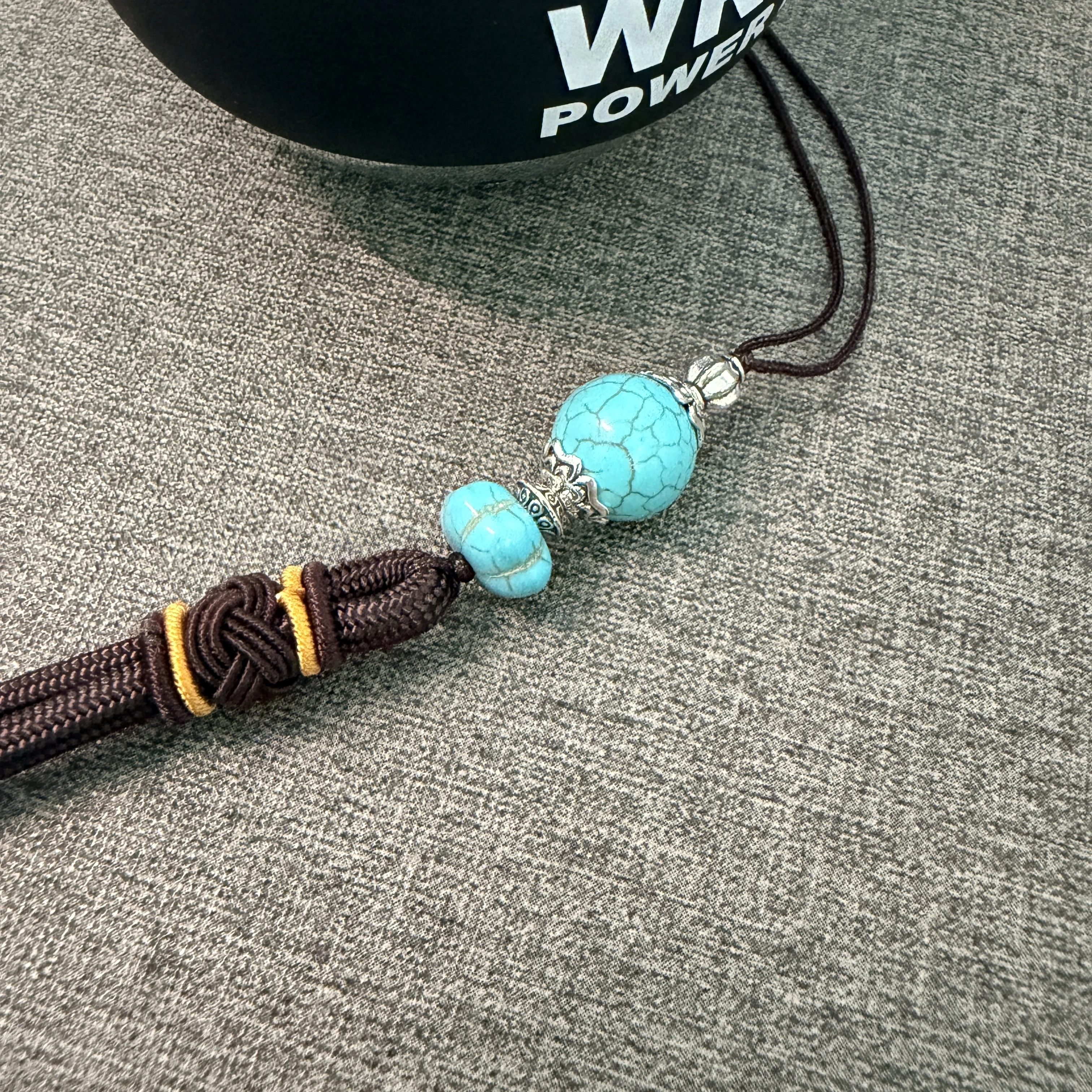 Bodhi Woven Wrist Rope Prevent Loss Self-starting Metal Gyroscopic Wrist Trainer Silent Centrifugal Hand Grip