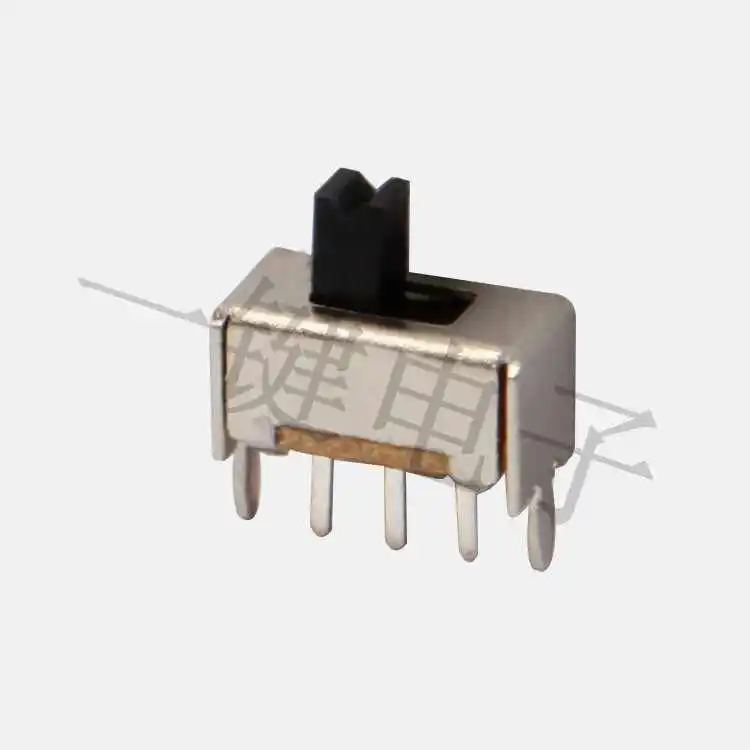 50Pcs/Various heights 2-speed toggle switch 2 fixed feet 2.0 three-foot vertical SS-12D07 (1P2T)
