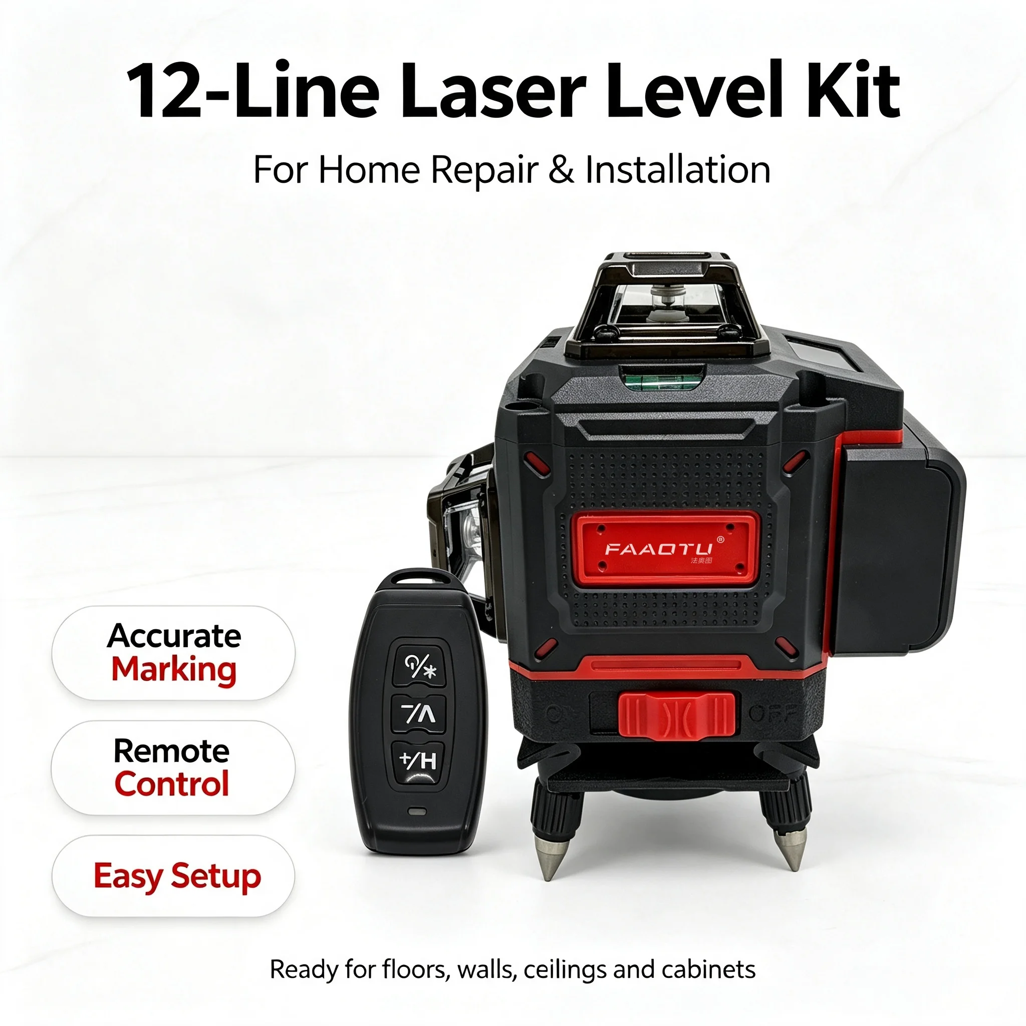 Niveau laser 3D compact FAAOTU - Industrial Laser Alignment avis et prix
