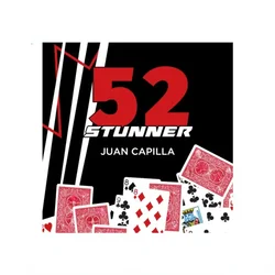 52 Stunner By Juan Capilla Gimmicks Close Up Magic Trick Illusion Mentalism Magic Props Think of Any Card Mind Reading Magica