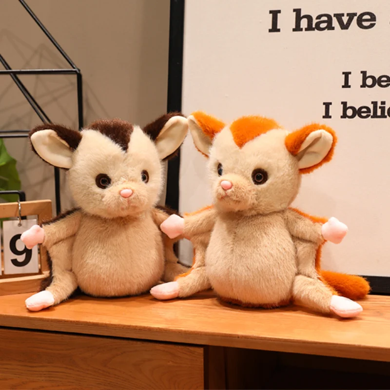 حار 25 سنتيمتر لطيف السكر شراعية ألعاب من نسيج مخملي لينة تحلق السنجاب اللعب الكرتون الدعائم الطرف Kawaii غرفة ديكور مضحك هدية #2