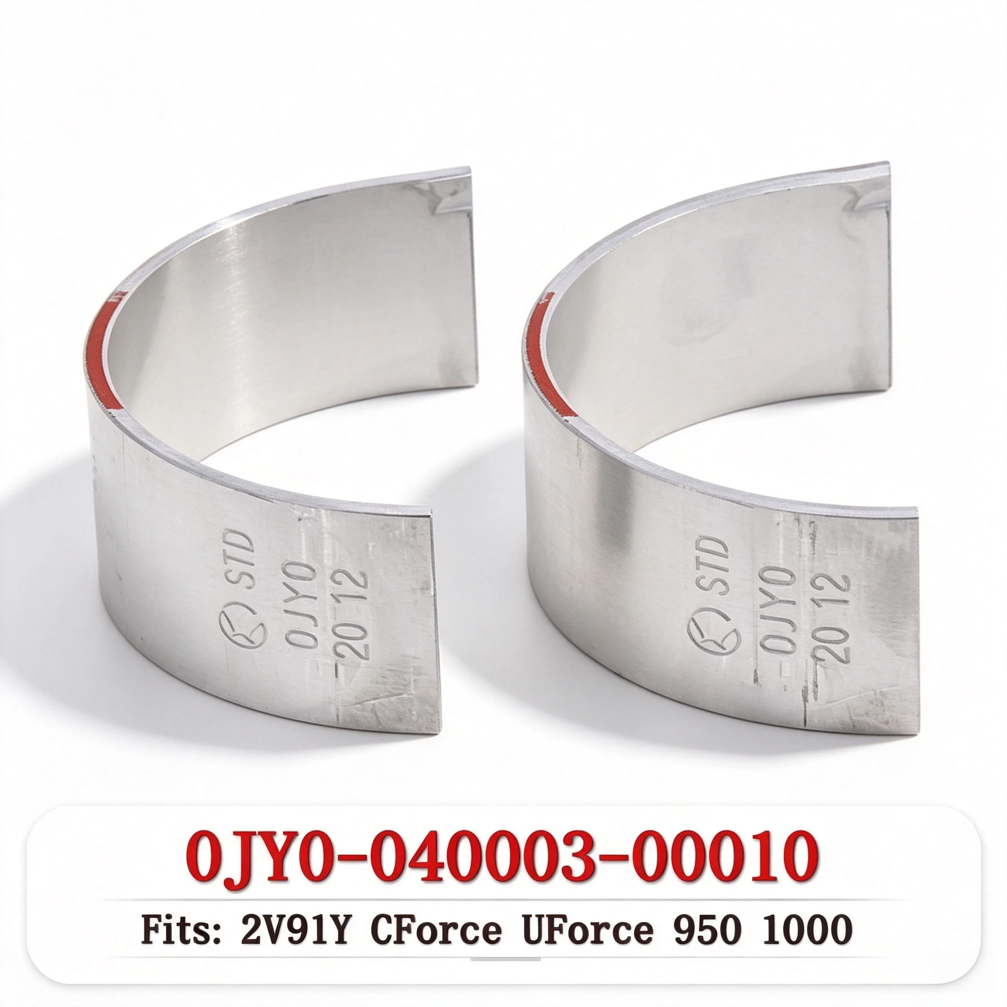 Crankshaft Connecting Rod Plain Bearing, 0JY0-040003-00020 0JY0-040003-00021 For CFMoto CForce 1000 UForce 1000 ZForce 950