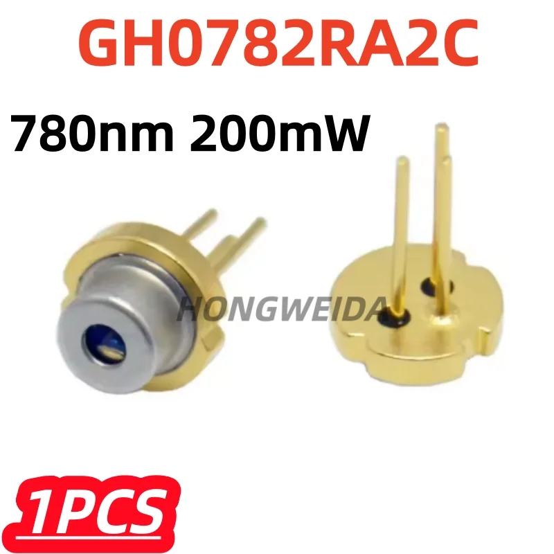 1Pcs/Lot 100% New GH0782RA2C GH0782RA2 780nm 200mW Infrared Laser Diode Oarticulate Matter Detection PM2.5